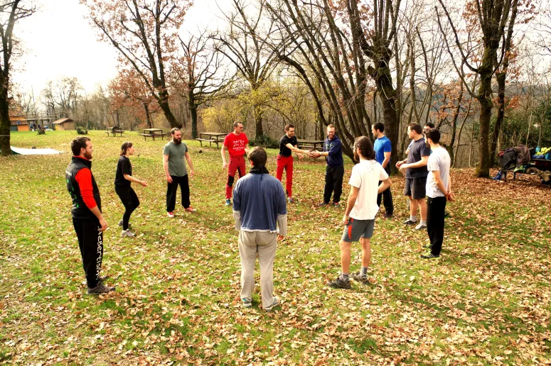 La ginnastica del mattino: giochi e staffette